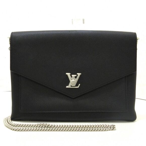 Louis Vuitton Pochette My Lock Me Shoulder Bag Noir - Picture 1 of 9